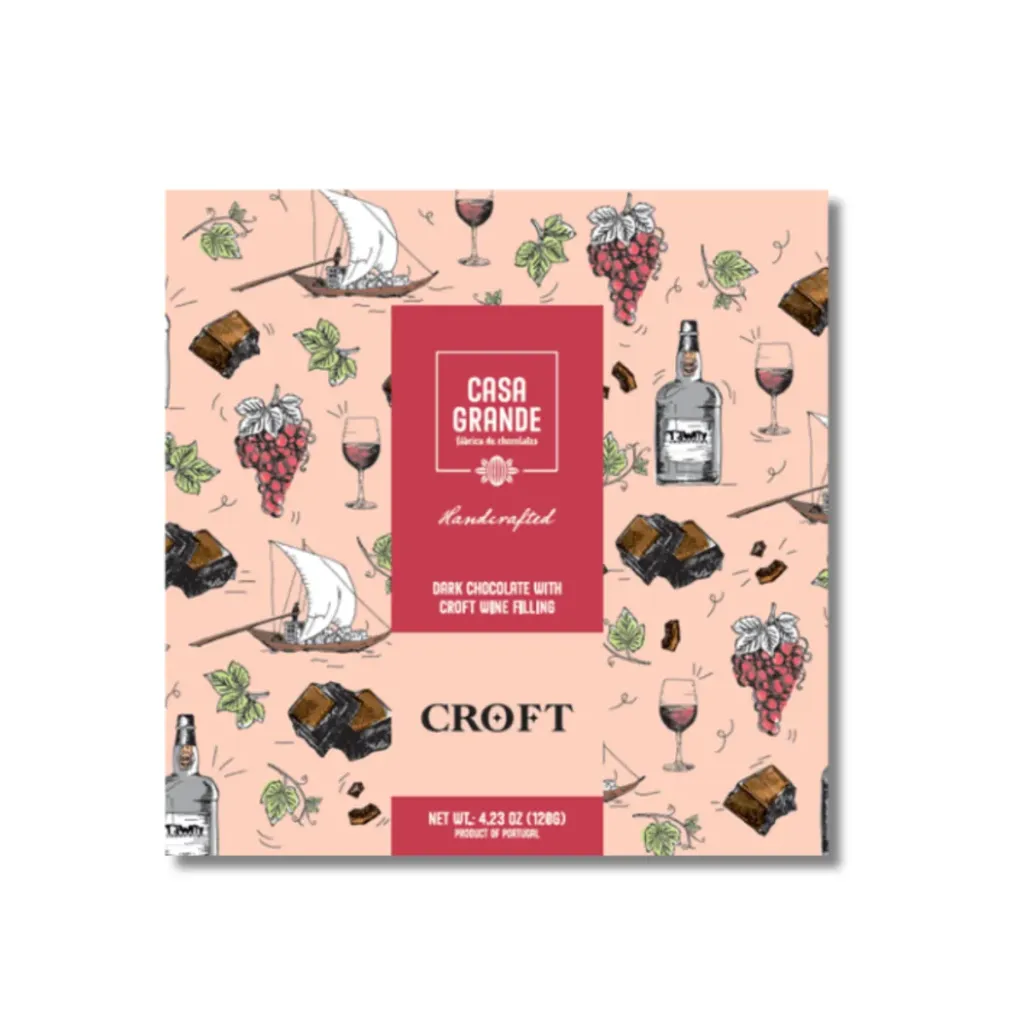 Bombons de Chocolate Negro com Vinho do Porto Croft